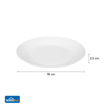 จานตื้น OPAL GLASS 7 นิ้ว KECH AURA KLEAR_5