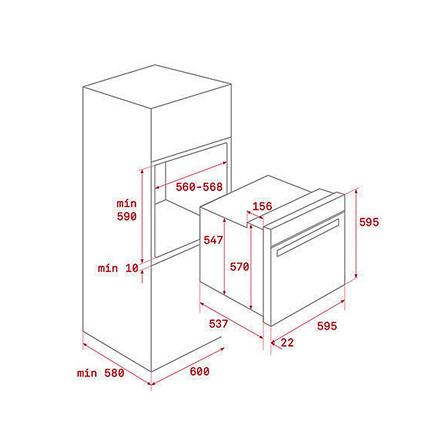เตาอบฝังดิจิตอล TEKA STEAKMASTER BLACK GLASS_8
