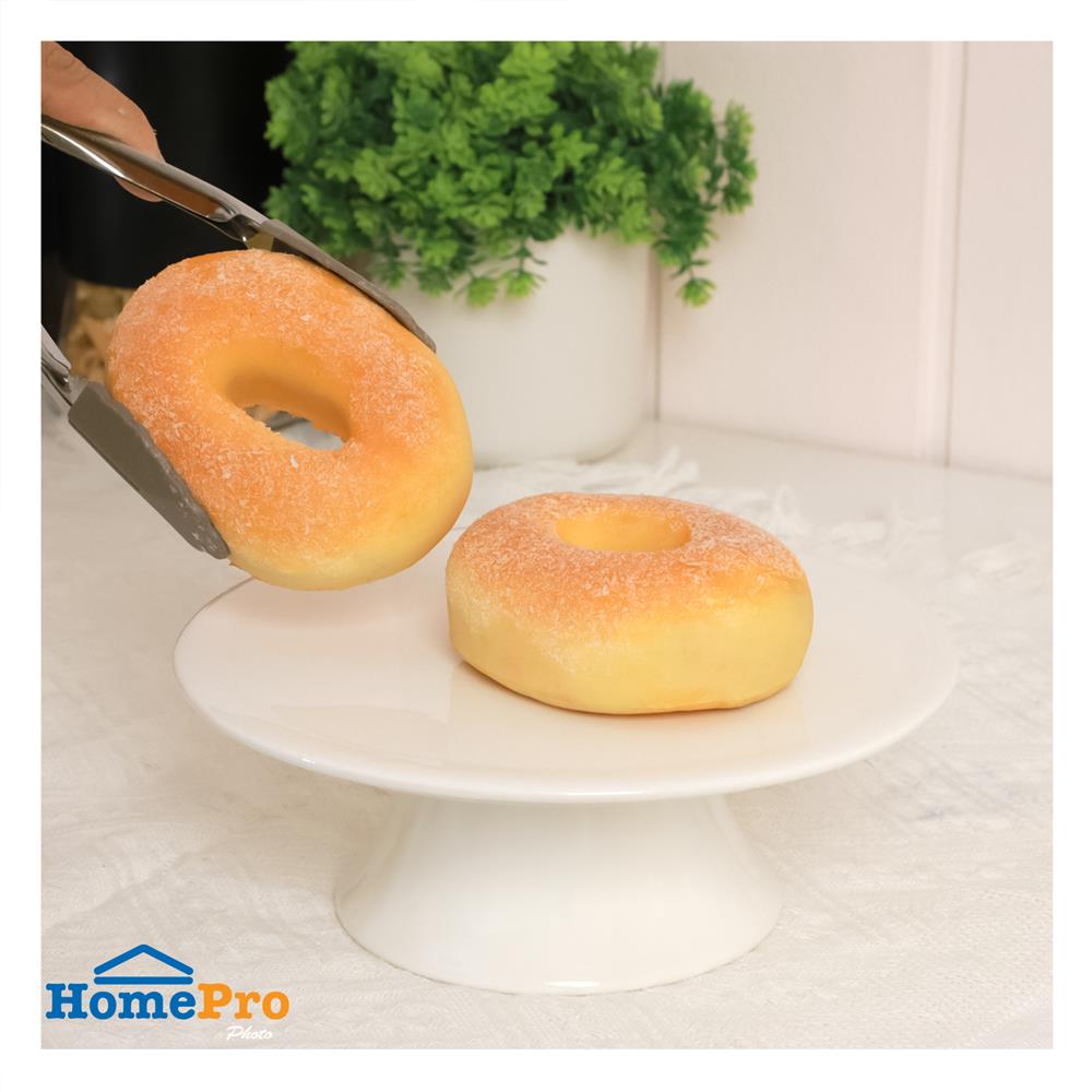 ที่วางขนมกลม PORCELAIN 10 นิ้ว KECH SNOW