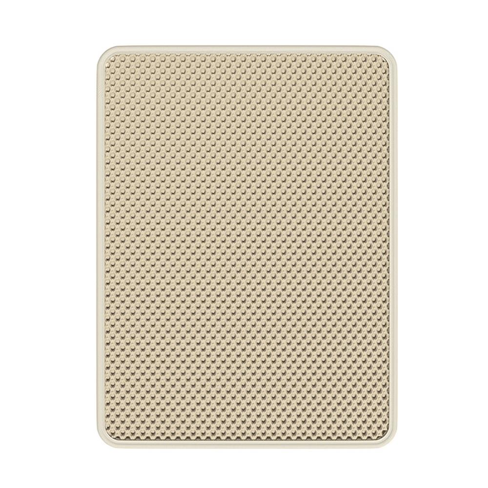 แผ่นดักทรายแมว PETUS 45X30 ซม. สีเบจ
