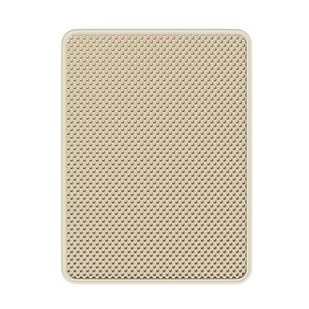แผ่นดักทรายแมว PETUS 45X30 ซม. สีเบจ_0