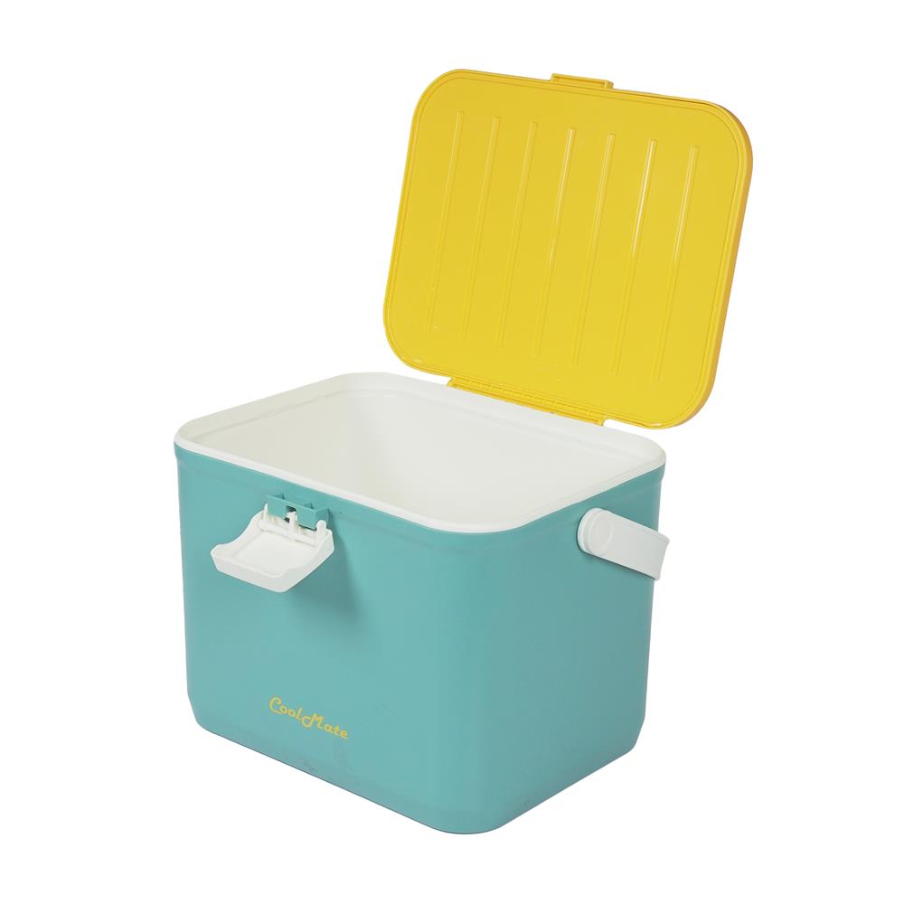 กระติกน้ำแข็ง SPRING COOL MATE 10 ลิตร สีฟ้า/เหลือง