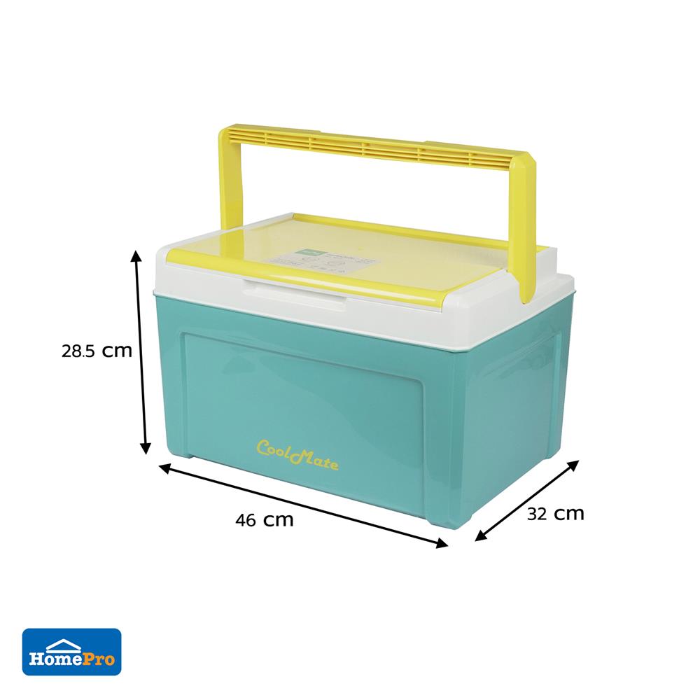 กระติกน้ำแข็ง SPRING COOL MATE 20 ลิตร สีฟ้า/เหลือง