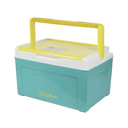 กระติกน้ำแข็ง SPRING COOL MATE 20 ลิตร สีฟ้า/เหลือง_0