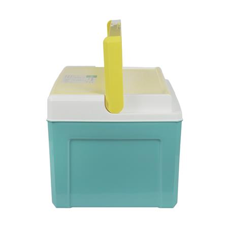 กระติกน้ำแข็ง SPRING COOL MATE 20 ลิตร สีฟ้า/เหลือง_4