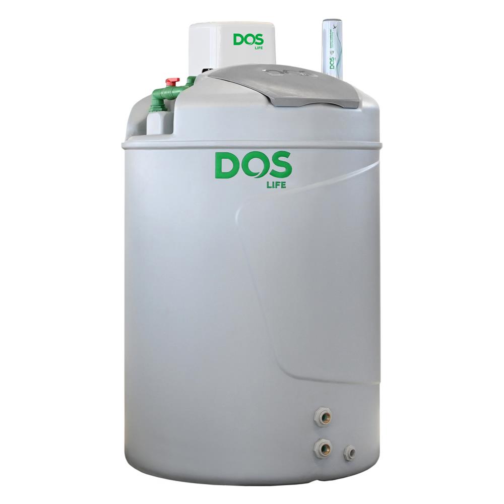 ถังเก็บน้ำ DOS WATER PAC DX5 GG1000 ลิตร+ปั๊มน้ำ HITACHI TMPV450XX2 450W+เครื่องกรองน้ำใช้ DOS DP-WTP สีเทา