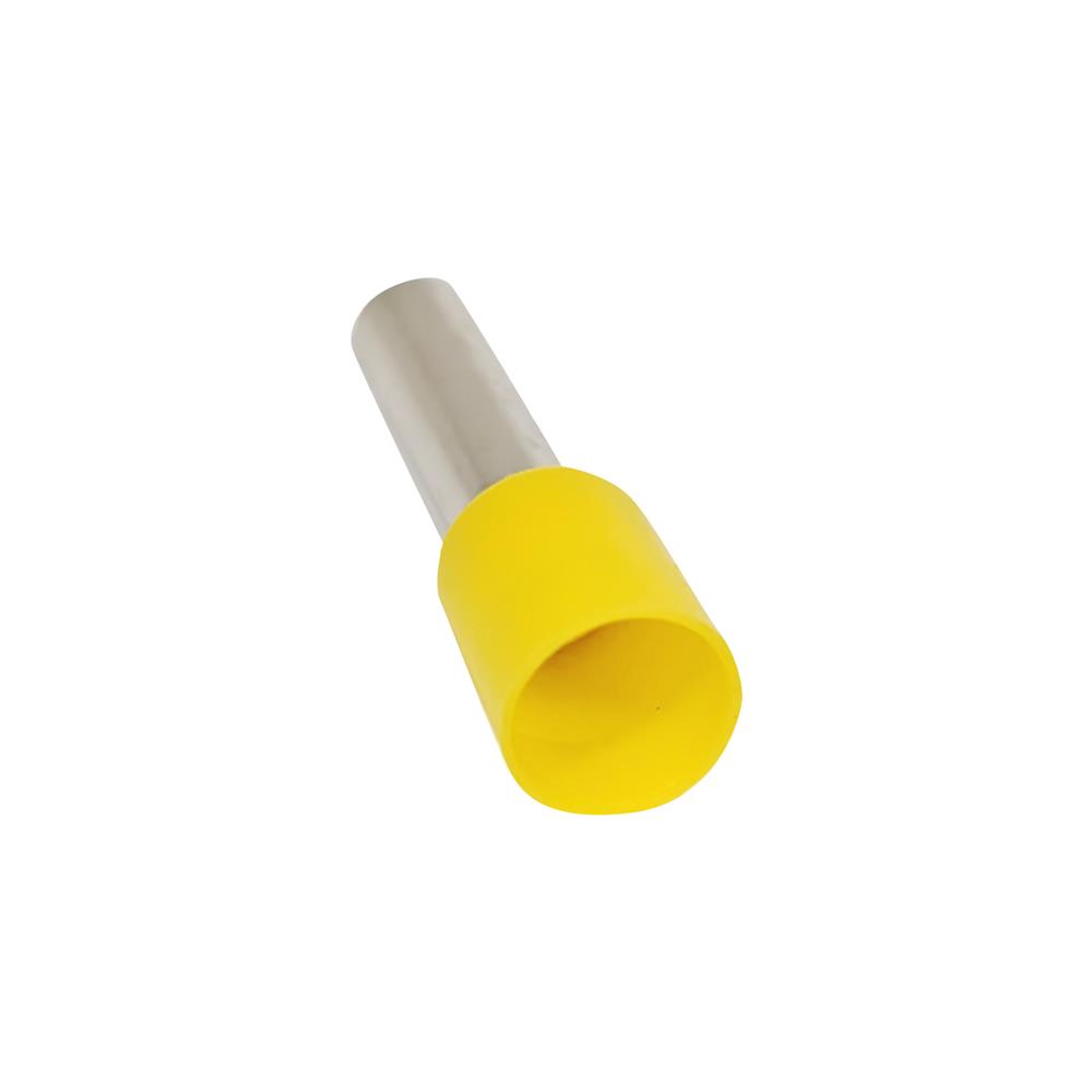 หางปลาย้ำปลายสาย ELECKTA 6 ตร.มม. สีเหลือง (แพ็ก 20 ชิ้น)