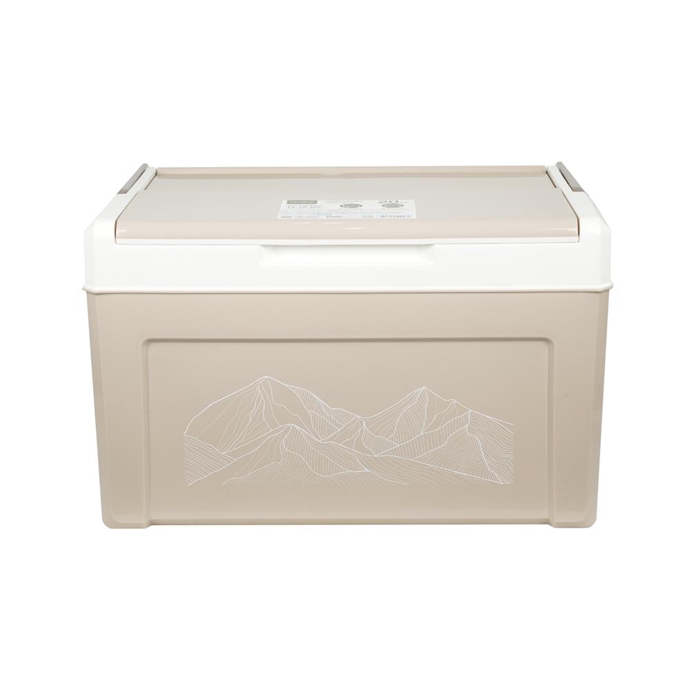 กระติกน้ำแข็ง SPRING COOL MATE CIRCULAR 20 ลิตร สีโทป