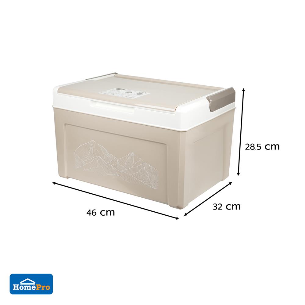 กระติกน้ำแข็ง SPRING COOL MATE CIRCULAR 20 ลิตร สีโทป