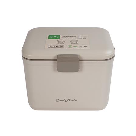 กระติกน้ำแข็ง SPRING COOL MATE CIRCULAR 5 ลิตร สีโทป_1