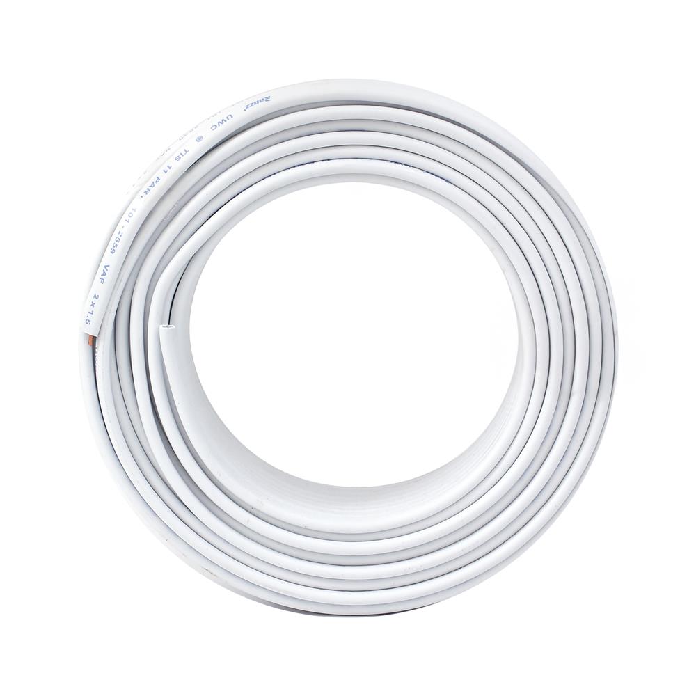 สายไฟ VAF RANZZ 2x1.5 ตร.มม. 30 ม. สีขาว