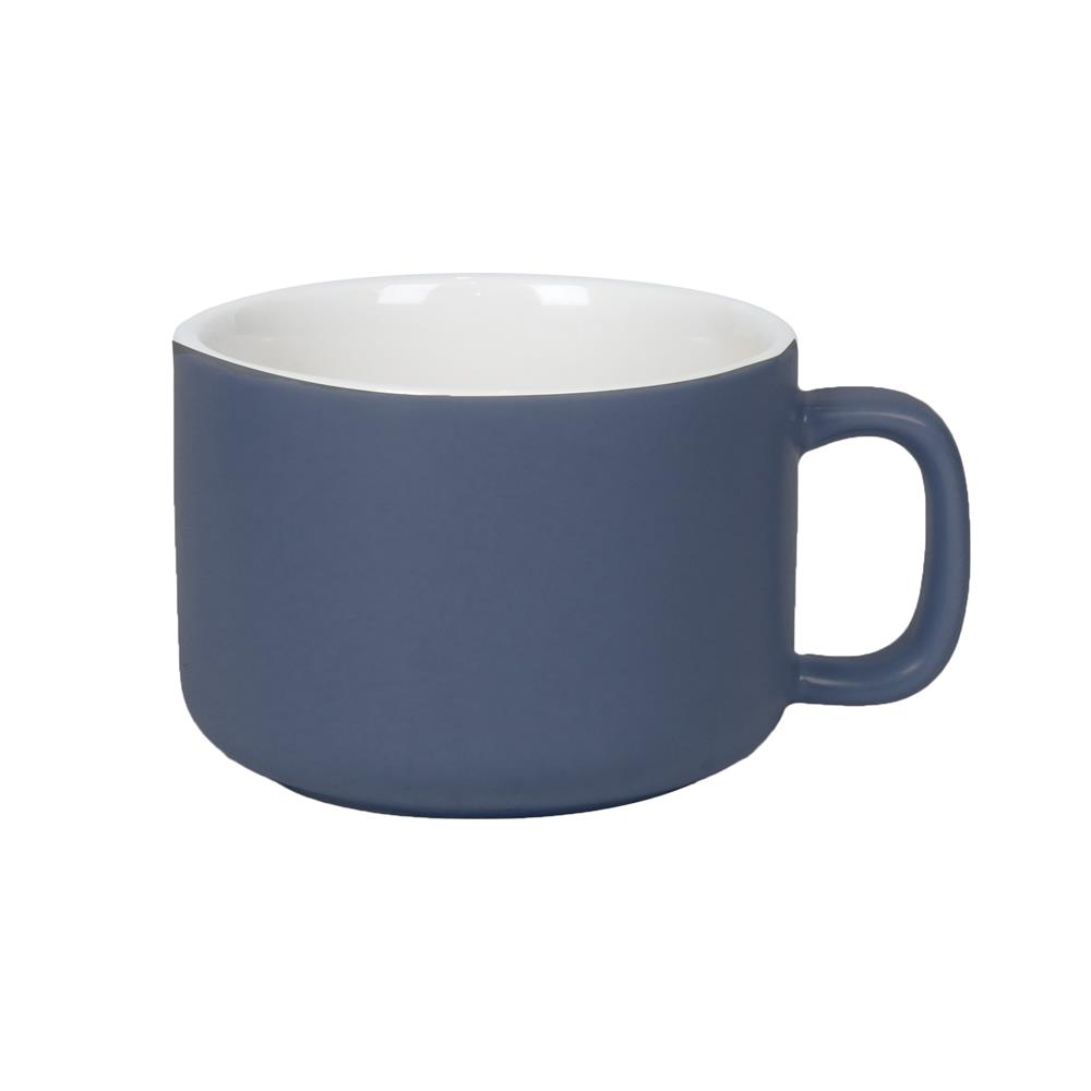 ชุดกาแฟ PORCELAIN 245 มล. KECH TWO TONE สีน้ำเงิน