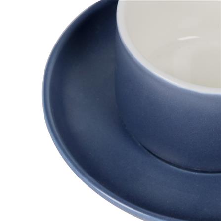 ชุดกาแฟ PORCELAIN 245 มล. KECH TWO TONE สีน้ำเงิน_5