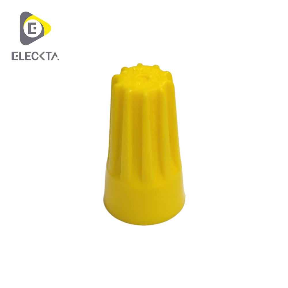 วายนัท&nbsp;ELECKTA DH25014 3x2.5 ตร.มม. สีเหลือง (แพ็ก 10 ชิ้น)