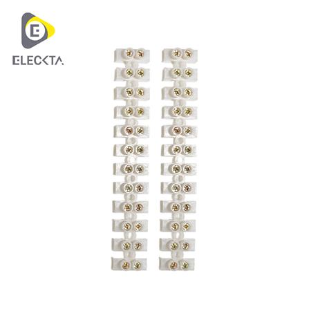 แผงต่อสายพลาสติก 12 ช่อง ELECKTA 10 มม. 10 แอมแปร์_0