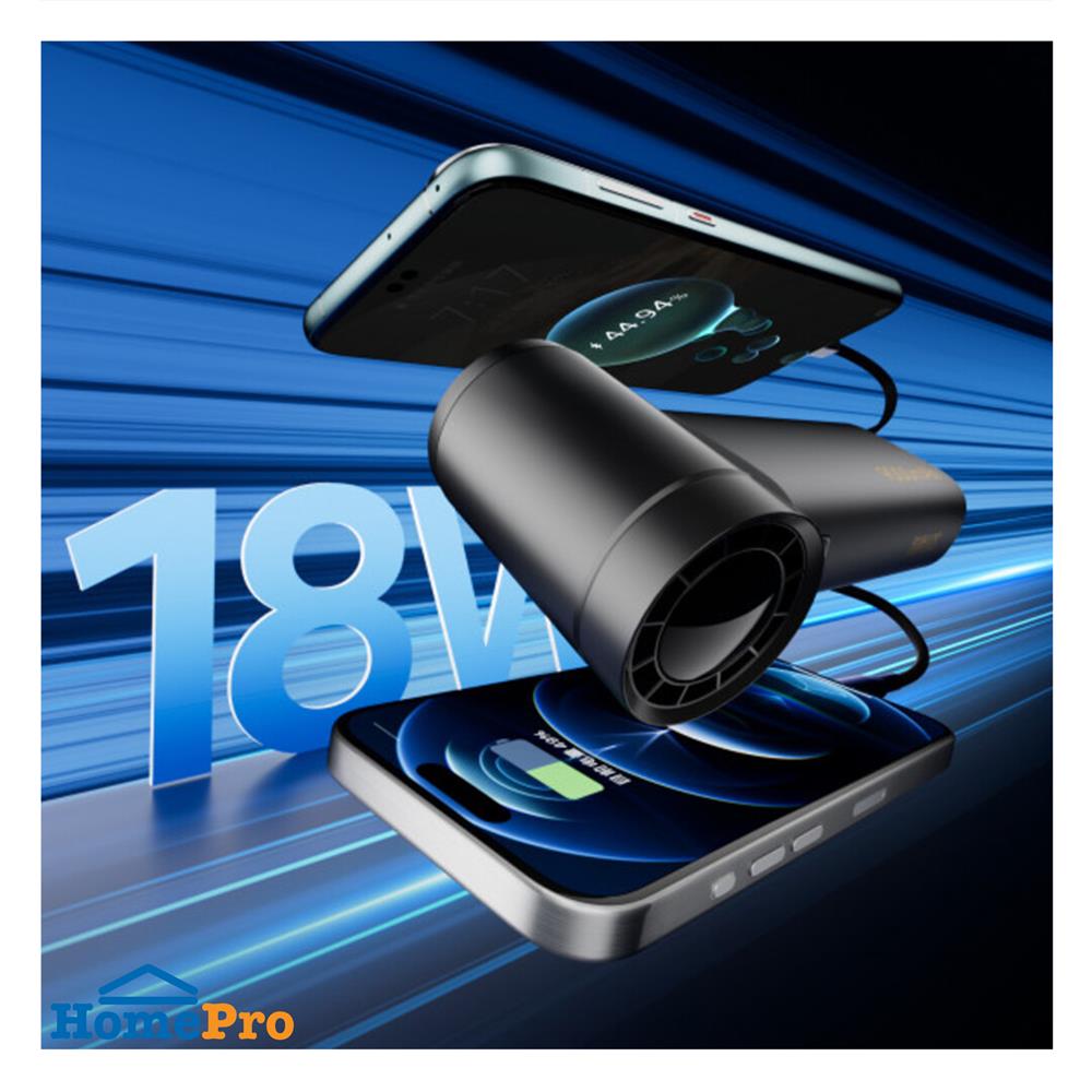 พัดลมพกพา 1 นิ้ว SOTHING ENGINE POWER สีเทา