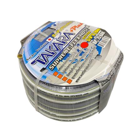 สายยางม้วน TAKARA PLUS 5/8 นิ้ว X 20 ม. สีเทา_2