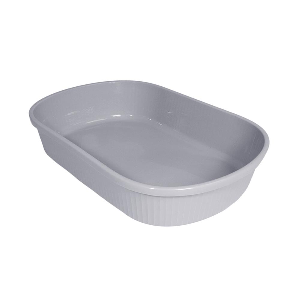 กระบะทรายแมว PETUS 55 ซม. สีเทา