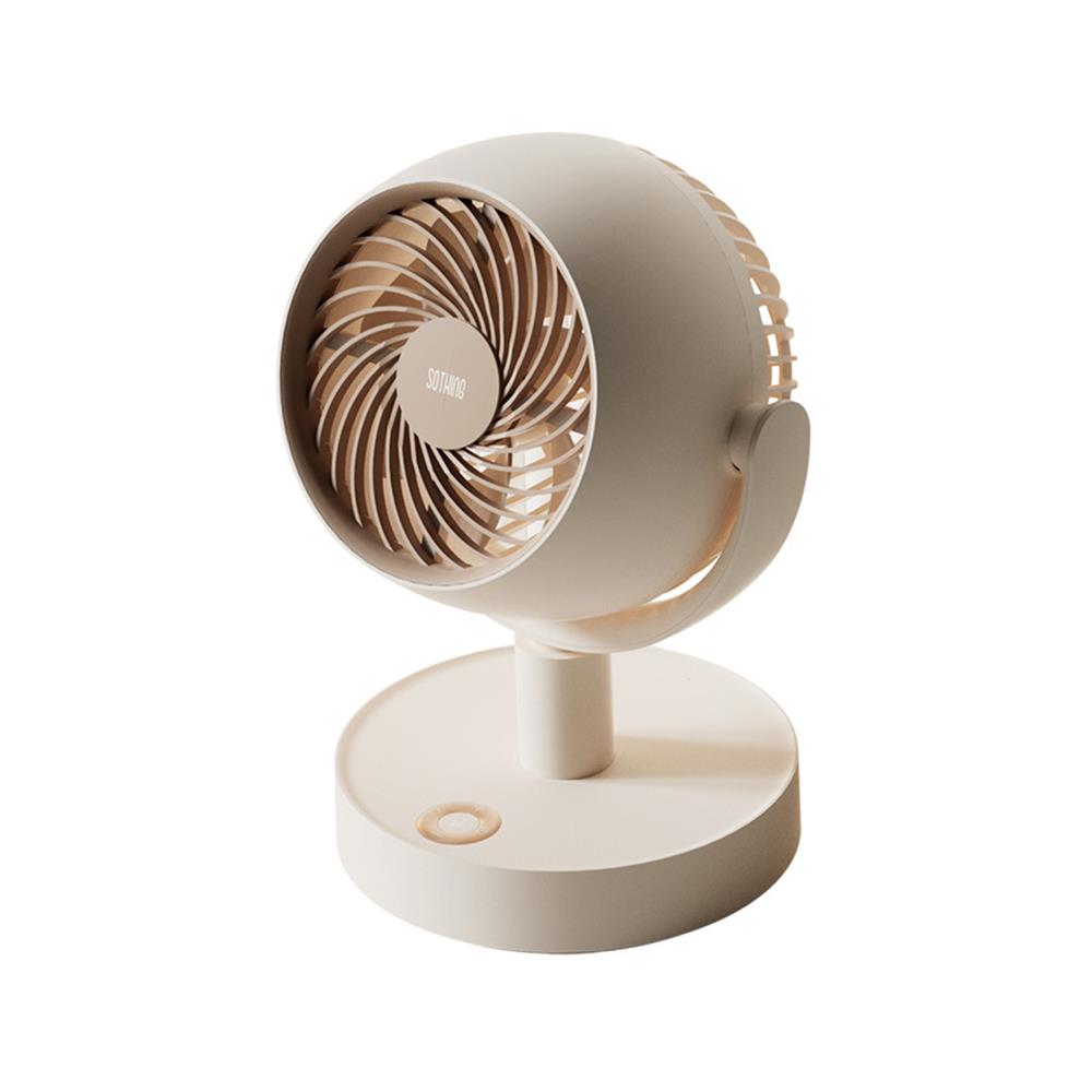 พัดลมพกพา 5.5 นิ้ว SOTHING SWIRL สีขาว