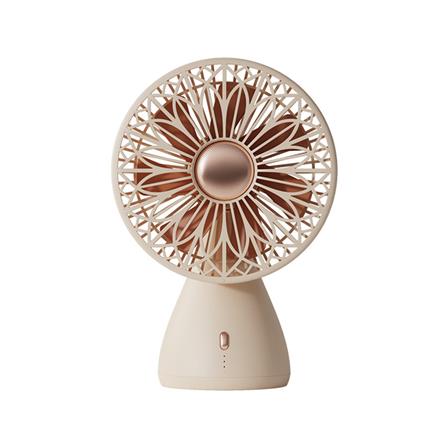 พัดลมพกพา 6 นิ้ว SOTHING BRIDAL BOUQUET สีขาว_0