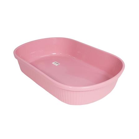 กระบะทรายแมว PETUS 55 ซม. สีชมพู_0