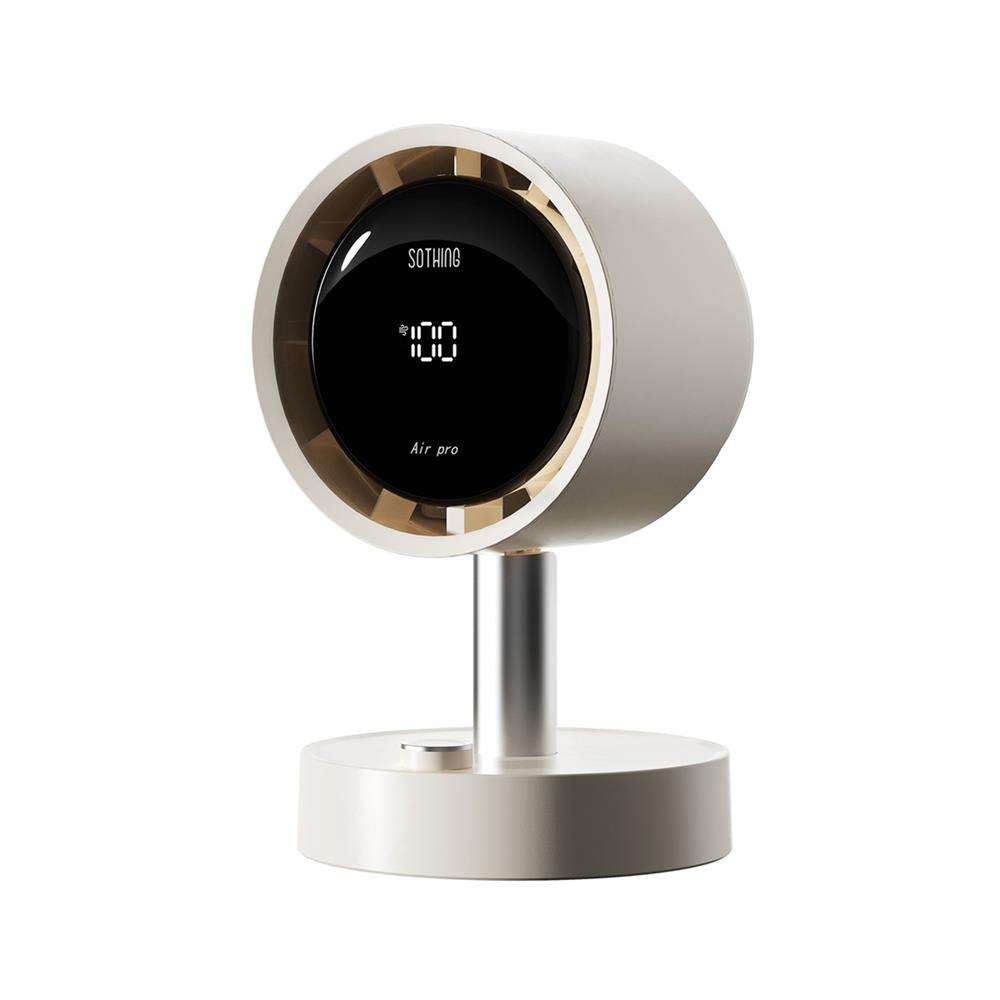 พัดลมพกพา 5.5 นิ้ว SOTHING AIR PRO WITH FILTER สีขาว