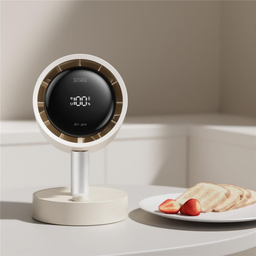 พัดลมพกพา 5.5 นิ้ว SOTHING AIR PRO WITH FILTER สีขาว