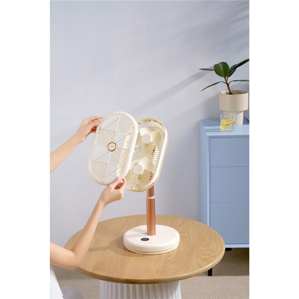 พัดลมพกพา 5.5 นิ้ว SOTHING TWIN ENGINES สีขาว