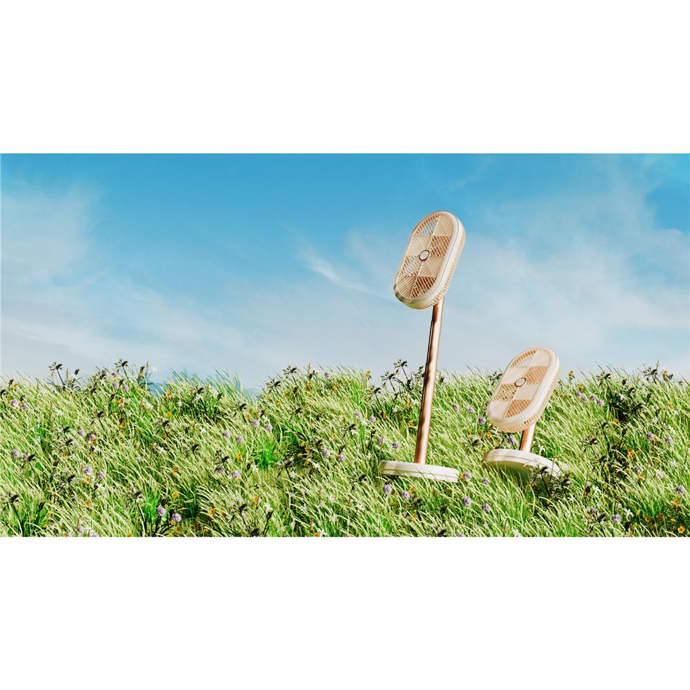 พัดลมพกพา 5.5 นิ้ว SOTHING TWIN ENGINES สีขาว