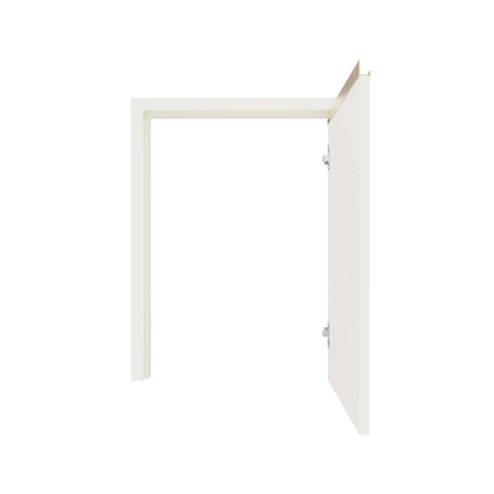 บานถังแก๊สเรียบ JUPITER JUVENTAS 57x74 ซม. สีขาว