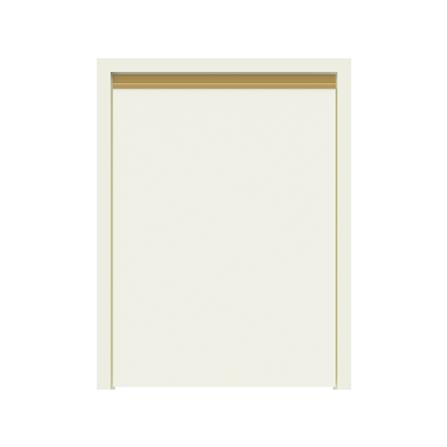 บานถังแก๊สเรียบ JUPITER JUVENTAS 57x74 ซม. สีขาว_0