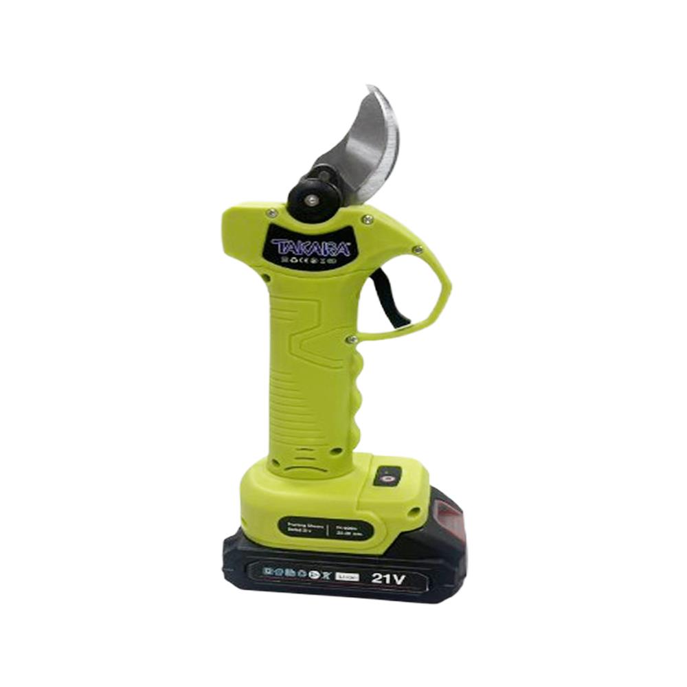 กรรไกรตัดกิ่งไร้สาย(พร้อมแบตเตอรี่) TAKARA 21 โวลต์