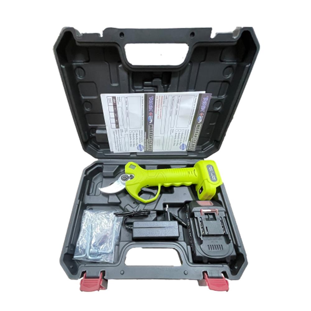 กรรไกรตัดกิ่งไร้สาย(พร้อมแบตเตอรี่) TAKARA 21 โวลต์