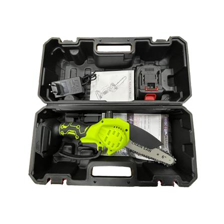 เลื่อยโซ่ไร้สาย (พร้อมแบตเตอรี่) TAKARA 6 นิ้ว 21 โวลต์_2