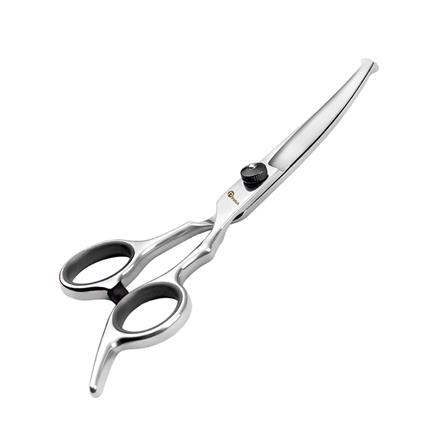 กรรไกรตัดขนสัตว์เลี้ยง แบบโค้งขึ้น PETUS สีดำ_0