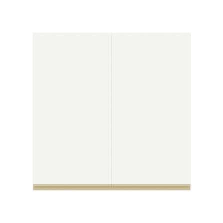 ตู้แขวนคู่เรียบ JUPITER JUNEVTAS 80x80 ซม. สีขาว_0