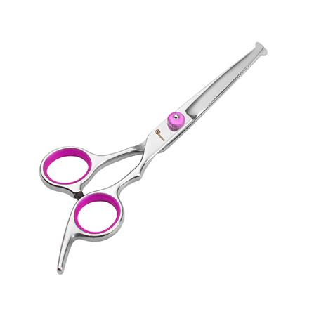 กรรไกรตัดขนสัตว์เลี้ยง ทรงตรง PETUS สีชมพู_0