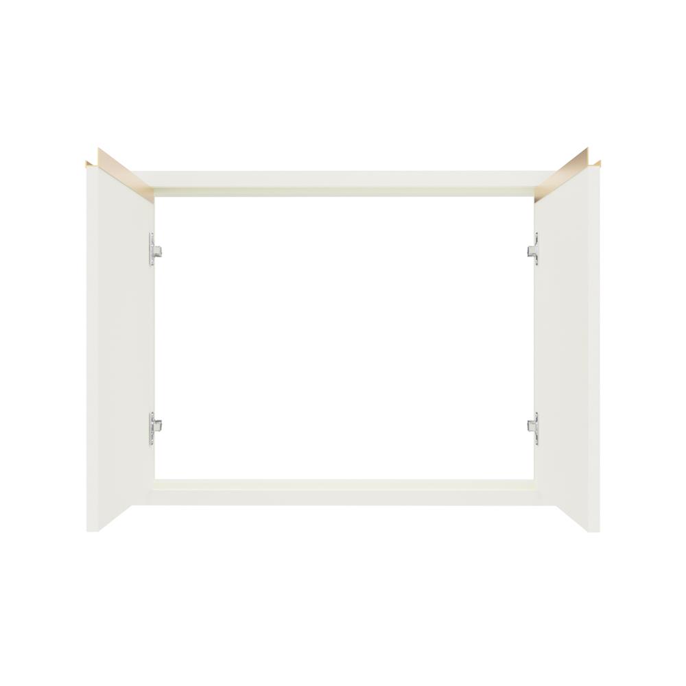 บานซิงค์คู่เรียบ JUPITER JUVENTAS 87x67 ซม. สีขาว