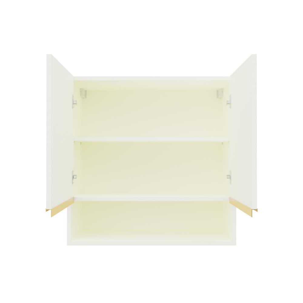 ตู้แขวนคู่เรียบช่องโล่ง D2 JUPITER JUVENTAS 80x80 ซม. สีขาว