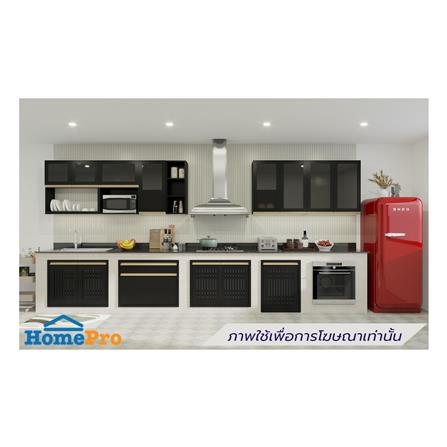 บานซิงค์คู่ระแนง JUPITER JUVENTAS 87x67 ซม. สีดำ_2