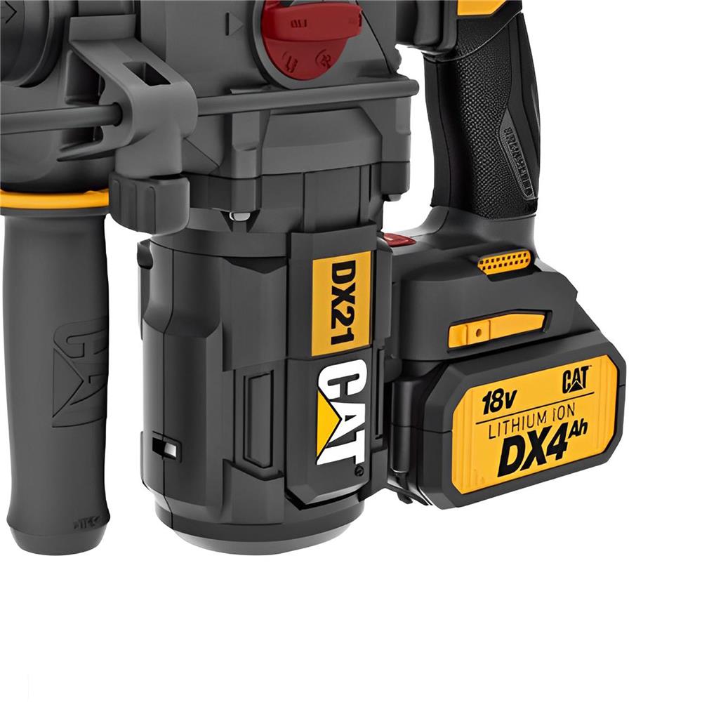 สว่านโรตารี่ไร้สาย (พร้อมแบตเตอรี่) CAT DX21 18 โวลต์