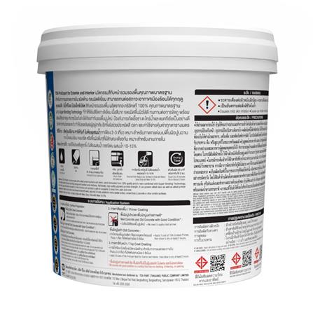 สีน้ำทาฝ้า ชนิดด้าน TOA PRO EXPERT CEILING PM888 9 ลิตร_1