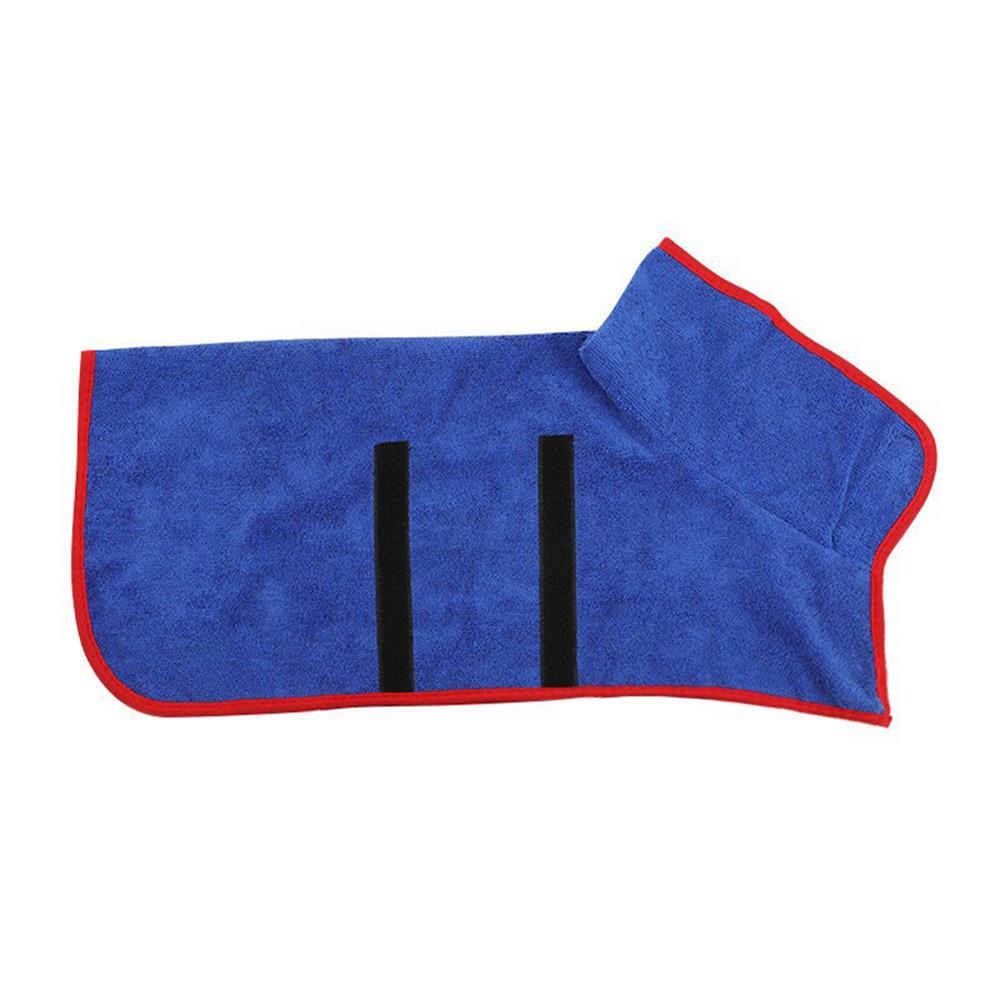 ชุดคลุมอาบน้ำสัตว์เลี้ยง PETUS ไซซ์ XL สีน้ำเงิน