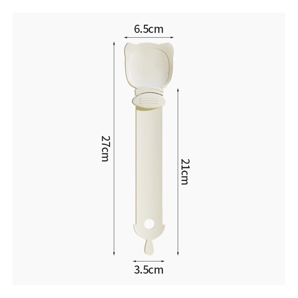 ช้อนป้อนอาหารแมว PETUS สีขาว