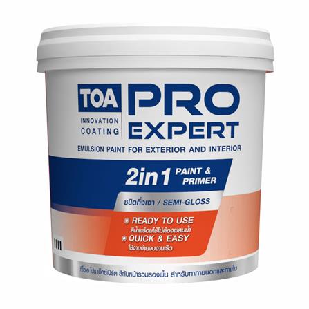 สีน้ำทาภายนอก ชนิดกึ่งเงา TOA PRO EXPERT BASE A สี...