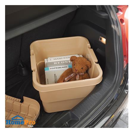 กล่องจัดเก็บท้ายรถ STACKO CARGO 30 ลิตร สีน้ำตาล_5