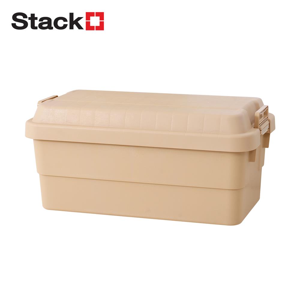 กล่องจัดเก็บท้ายรถ STACKO CARGO 70 ลิตร สีน้ำตาล