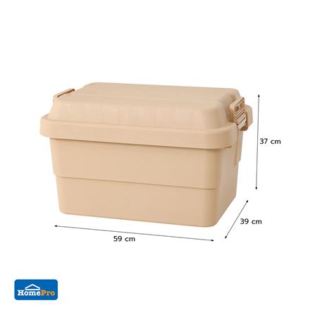 กล่องจัดเก็บท้ายรถ STACKO CARGO 50 ลิตร สีน้ำตาล_7