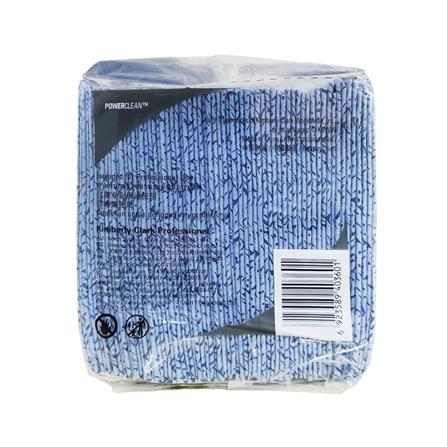 ผ้าเช็ดคราบน้ำมันจารบี KIMBERLY CLARK WYPALL 33560 สีฟ้า (แพ็ก 66 แผ่น)_1