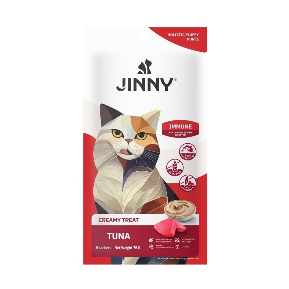ขนมแมวเลีย JINNY CREAMY TREAT TUNA 75 ก.